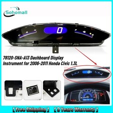 For 2006-2011 Honda Civic Dash Display Speedo...