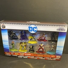DC Jada Nano Metalfigs 10 Pack Collectors Set 3 Exclusive Figs New Age 3+