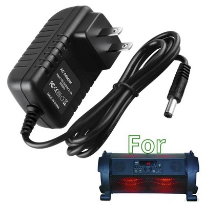 AC Adapter Charger for Pyle PBMSPG180 Wireless Boom Box Speaker Power Supply