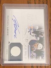 Raphael Lavoie 2024-25 sp authentic hockey CHIROGRAPHY C-RL AUTO