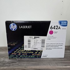 HP Genuine 642A Laserjet Toner Cartridge Magenta CB403A New OEM Sealed Box