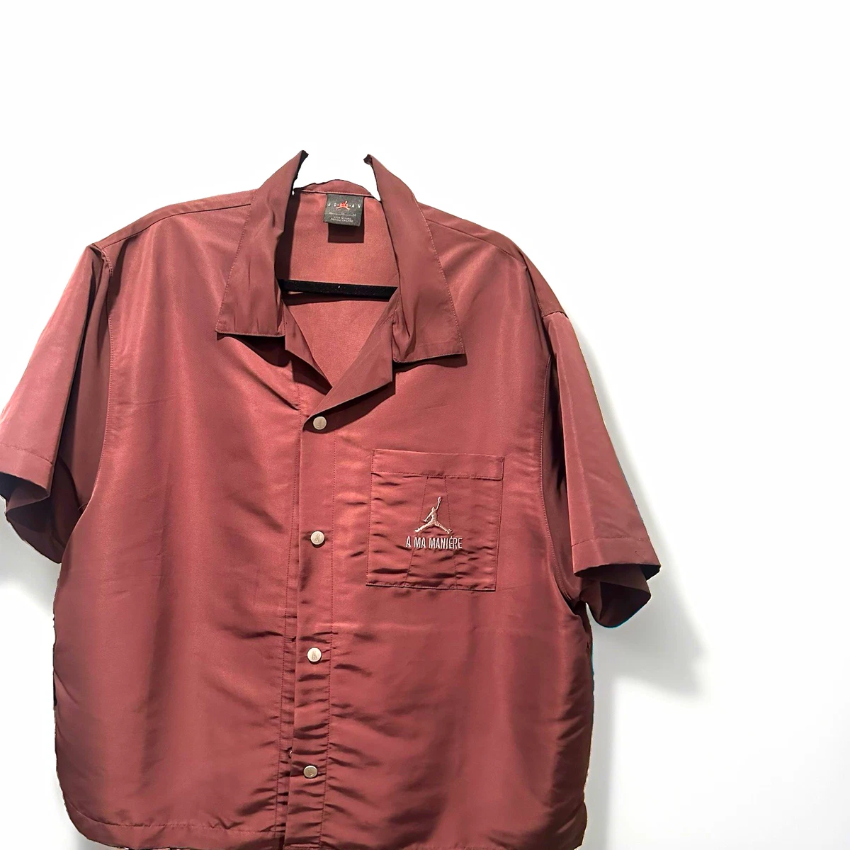 25+ Jordan Polyester Casual Button-Down Shirts for Men for sale