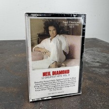 NEIL DIAMOND 12 Greatest Hits Vol. II CASSETTE - New / Sealed TCT38068