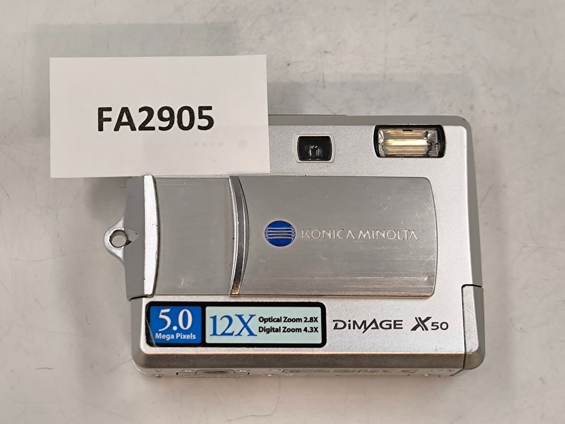 Konica Minolta Dimage X50 5MP 12x Optical Zoom Camera Refurbished
