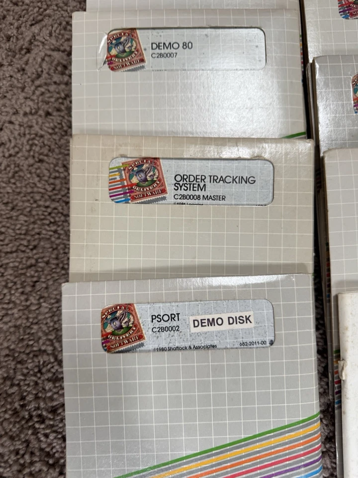 VTG APPLE II RARE DEALER DEMONSTRATION PACKAGE SPECIAL DELIVERY SOFTWARE LOOK - Image 3 of 4