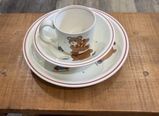 Vintage Children  s Dish Set. Made In Japan. Home Beautiful Ice Capades. Set Of 3