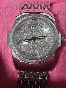 PRICE FIRM • GUC ladies Invicta diamond watch stainless steel model 4162 no box PRICE FIRM • GUC ladies Invicta diamond watch | Mercari main image 3