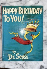 VTG 1st Ed 1959 Happy Birthday to You! Book By Dr Seuss True First Edition