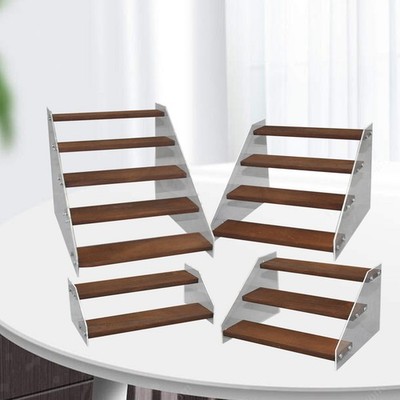 Holz Acryl Display Rack Organizer Sammlung Organizer 7,9 Zoll Lang Multi
