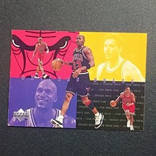 Upper Deck Collector's Choice Chicago Bulls Team Photo Card CB10 1998