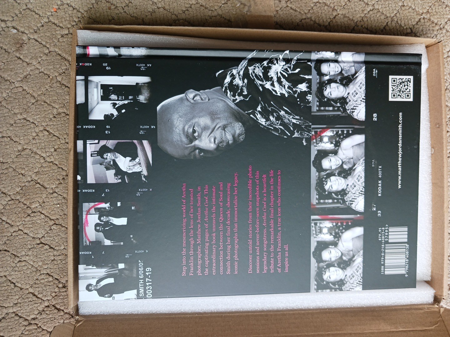 Aretha Cool: The Intimate Portraits Hardcover Book