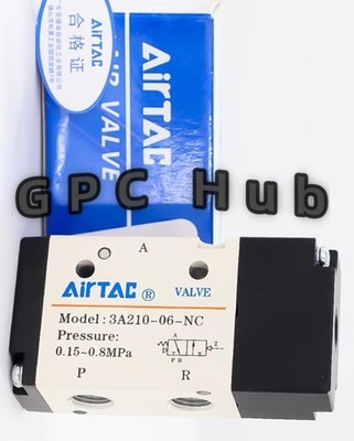 1PCS New AIRTAC 3A210-06-NC 3A210-06NC Pneumatic Control Valve  Fast shipment