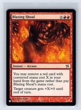 Blazing Shoal #96 Retro Frame Regular Rare MTG 2005 Mystery Booster - The List