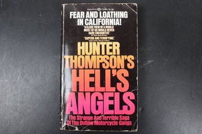 Hell's Angels Hunter S. Thompson 1972 Ballantine Books Gonzo Journalism PB