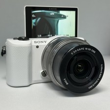 90 New SONY Alpha a5000 Mirrorless W/ PZ 16-50mm Lens Digital Camera English