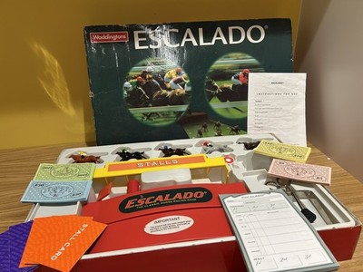 Escalado Das Pferderennen Spiel 90% komplett siehe Beschreibung Waddingtons Vintage