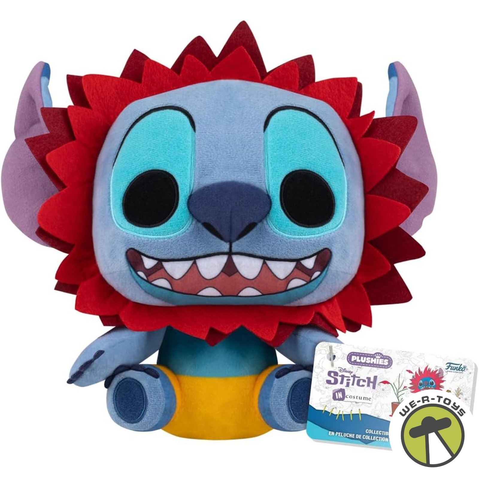 Funko Pop! Plush Disney Stitch in Costume - The Lion King, STITCH as Simba 7""