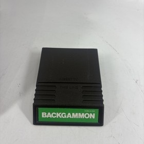 Intellivision Backgammon (1980) Complete in Box with manual & Overlays
