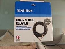 Nilfisk Drain and Tube Cleaner 8M Pipe Cleaning Hose Pressure Washer Accessory