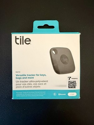 Tile Mate Bluetooth Tracker Model RE-44001