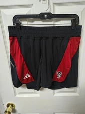 adidas North Carolina State 5" D4T K  Athletic Shorts Black Women's Size Small