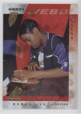 1997 Pinnacle Inside WNBA Executive Collection Umeki Webb #42 Rookie RC 1as0