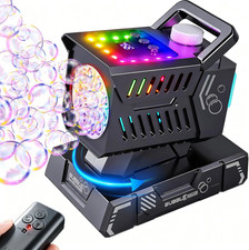 Bubble Machine Remote Control,1800Mah Rechargeable Battery 100 Mins/Usb-C Chargi
