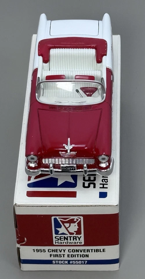 1955 Chevy Convertible Die-Cast Car Sentry Hardware “Yes We Can” 1st Edition - Image 2 of 4