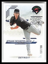 2025 Panini Prospect Edition Blue #151 Ethan Schiefelbein Serial #137/199