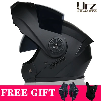 Casque Moto Jet 3/4 Vintage Style Rétro Chopper Homme Femme - Photo 1/4