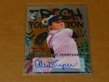 2021 Skybox Metal Universe GOLF LEXI THOMPSON AUTOGRAPH/AUTO FRESH O1713