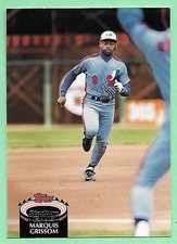 1992 Topps Stadium Club Marquis Grissom #120 Montreal Expos👍