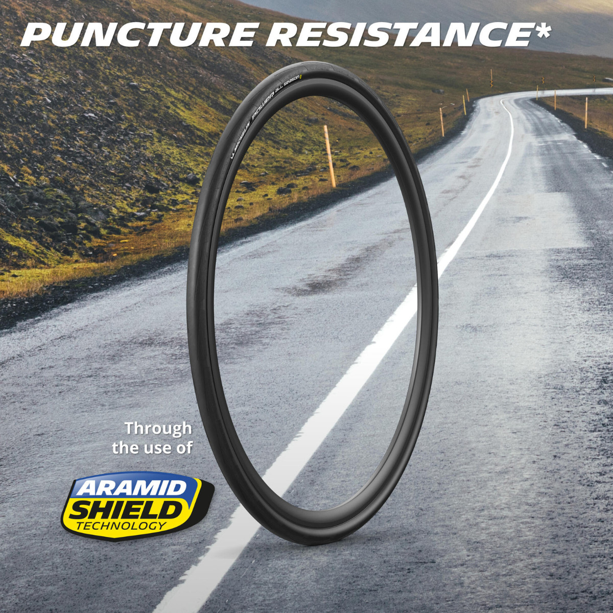 Michelin Power All Season Road Tire 700c 25mm Black Non-Tubeless