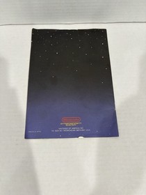  Nintendo Entertainment System NES Control Deck Console Instruction Manual Only