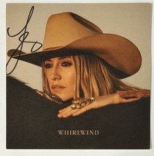 Lainey Wilson SIGNED Cover Photo Card Whirlwind Deluxe CD PSA DNA COA Autograph