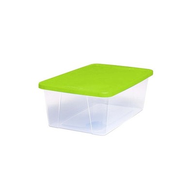 Snaplock Clear Storage Bin with Lid