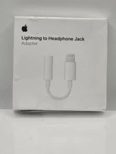 Apple Lightning to 3.5 mm Headphone Jack Adapter Original OEM iPhone 8+ X 11 12