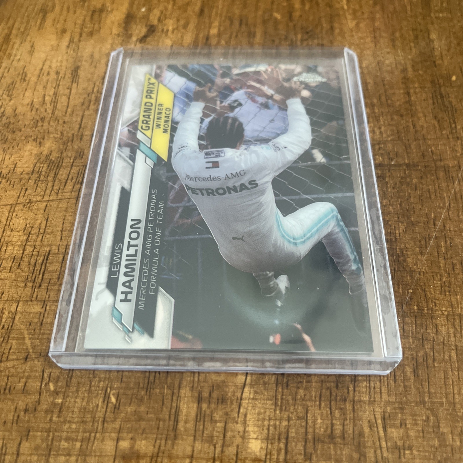 2020 Topps Chrome Formula 1 - Grand Prix Winners Lewis Hamilton #138 (RC)
