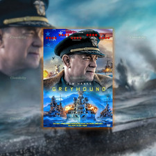 DVD Greyhound WW2 2020 Tom Hanks English Audio New Sealed