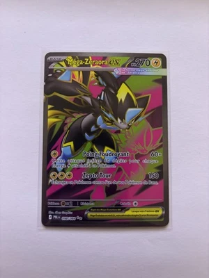 [FR] Méga-Zeraora ex 098/084 Ultra Rare Full Art – Nuit Noire ME05 Pitch Black - Photo 1/2