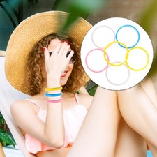 6 Pcs Toddler Jewelry Safe Bracelets for Toddlers 1-3 Girls Bangles