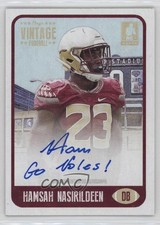 2021 Onyx Vintage Auto Blue Ink /400 Hamsah Nasirildeen #FAHN Auto 06o0