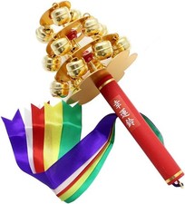 Campana de práctica de danza japonesa Asakusa Kimono Ichi Sanbaso Miko Bell 10,2 pulgadas