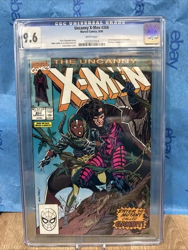 Uncanny X-Men #266 CGC 9.6 White Pages Old Slab Key Issue Graded Spec