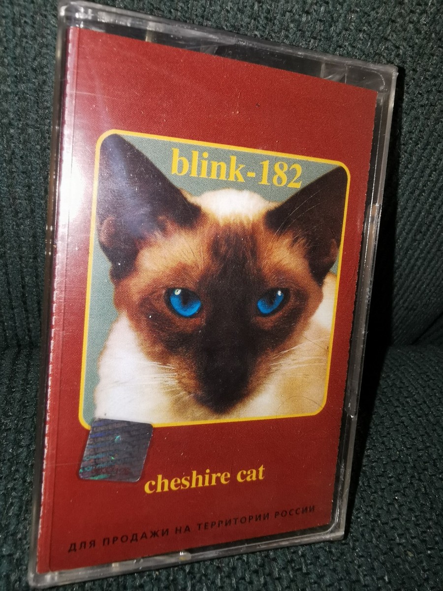 Rare Sealed Russian Import Of Blink 182 Cheshire Cat Cassette Tape