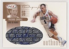 2002 Sage Authentic Auto Bronze /500 Predrag Savovic #A27 Auto 03xg