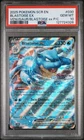The Pokémon Company 2025 Blastoise ex 030/142 Stellar Crown Stamp Holo PSA 10 EN