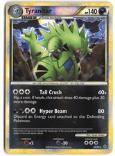Tyranitar 26/95 Rare HGSS Unleashed Pokemon Reverse Holo