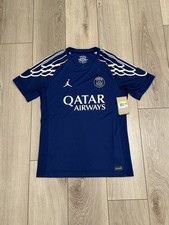 Nike PSG Jordan 2024/25 Fourth Stadium Jersey Blue Men  s Size S - HJ0865-493