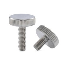 Flat Head Knurled Thumb Screws 304 Stainless Steel M3 M4 M5 M6 Thumb screws